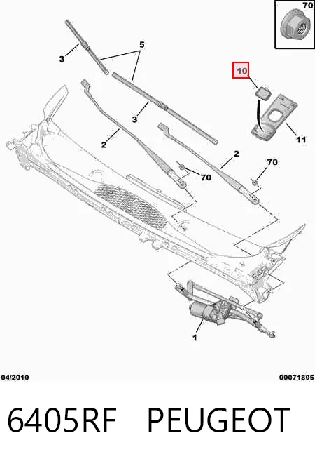 Comprar Sensor de lluvia Peugeot Partner II  a bajo precio