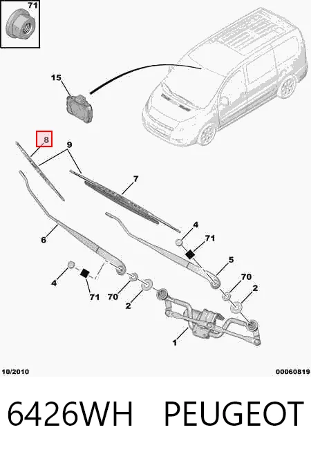 6426WH Peugeot/Citroen