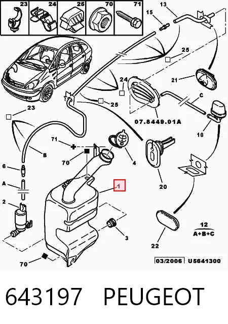 643197 Peugeot/Citroen