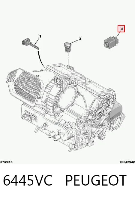 6445VC Peugeot/Citroen