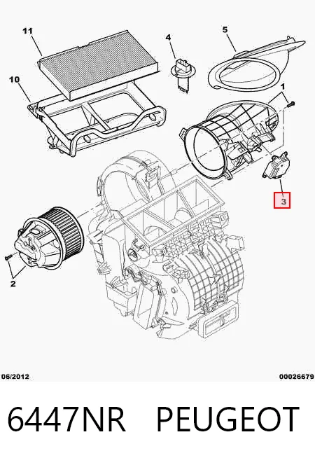 Comprar Actuador de compuerta de calefacción Citroen C3 I FC a bajo precio