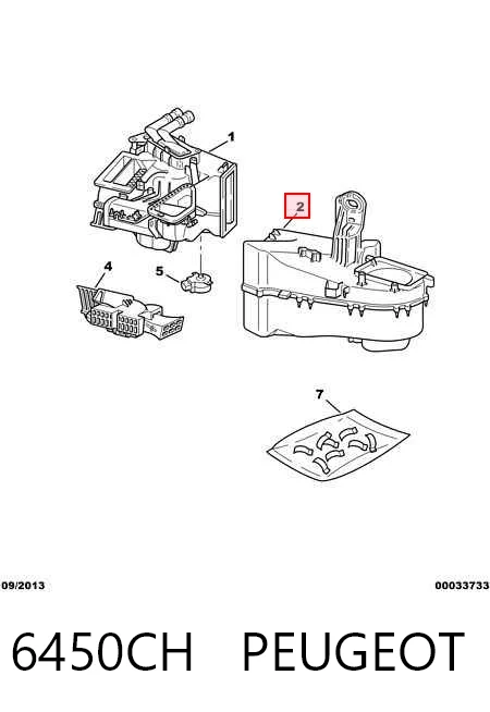 Evaporador para Peugeot 306  (7A)