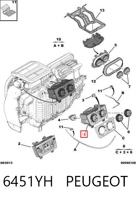 Comprar Módulo de modos de calefacción/aire acondicionado Citroen Jumper  250 a bajo precio