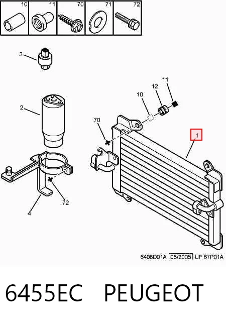 Condensador Citroen Jumper  furgoneta comprar en España
