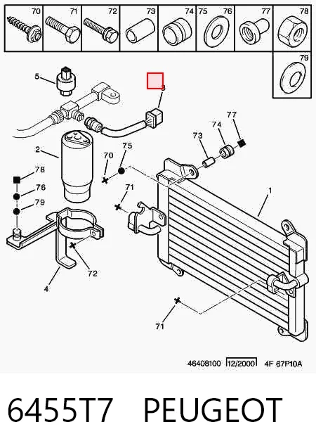 Sensor AC para Fiat Tempra  (159)