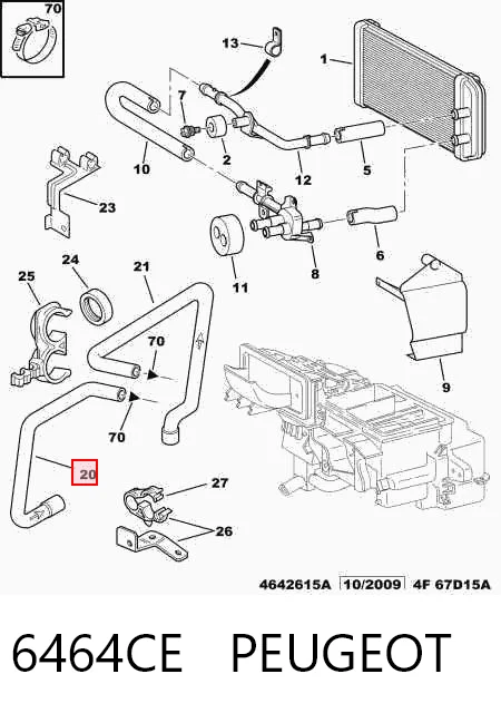 6464CE Peugeot/Citroen