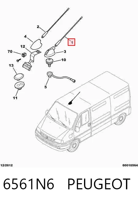 6561N6 Peugeot/Citroen