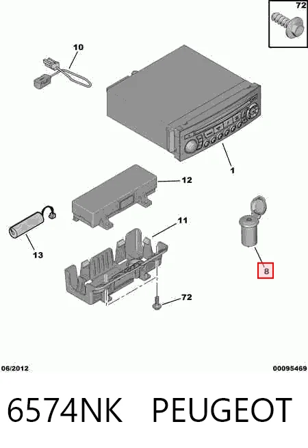6574NK Peugeot/Citroen