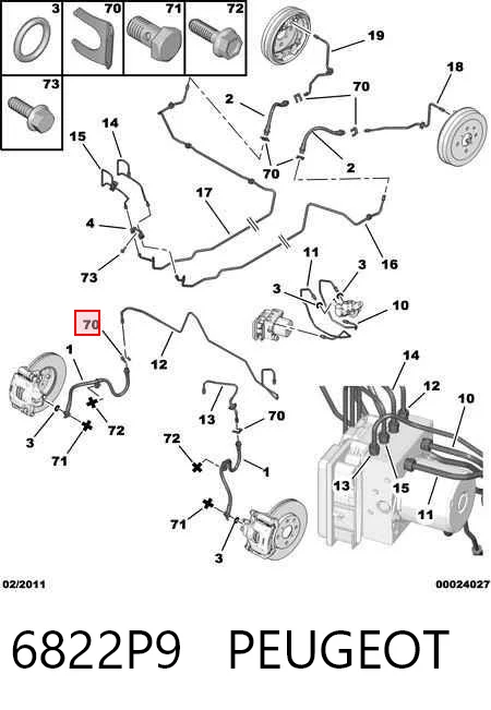 6822P9 Peugeot/Citroen