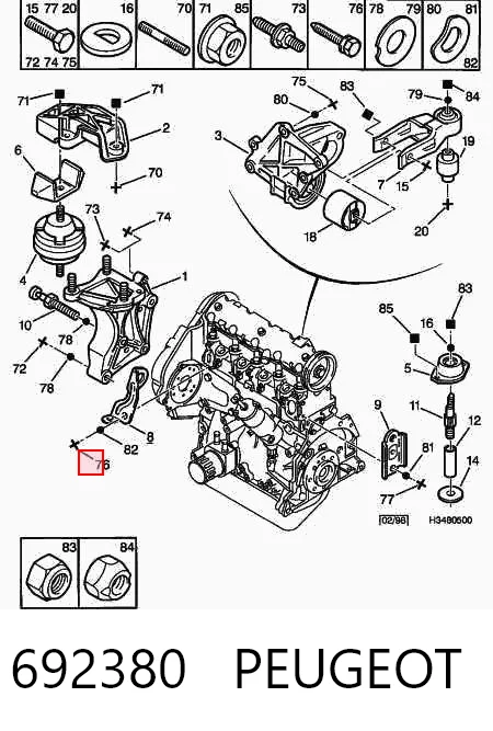 692380 Peugeot/Citroen