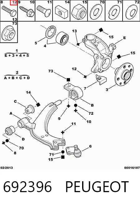 692396 Peugeot/Citroen
