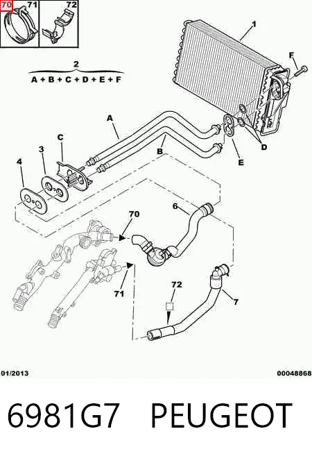 6981G7 Peugeot/Citroen