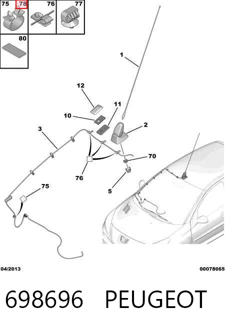 698696 Peugeot/Citroen