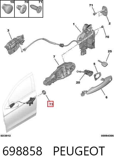 698858 Peugeot/Citroen