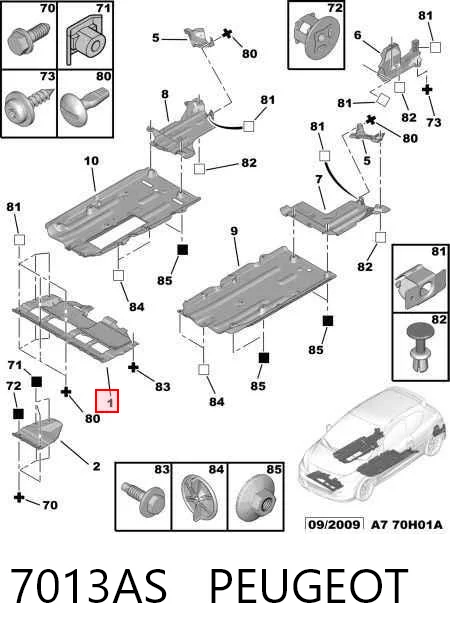 Comprar Protección motor / empotramiento Citroen C3 Picasso SH