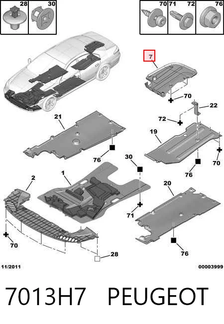 7013H7 Peugeot/Citroen
