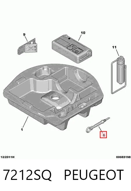 Enganche para Citroen C4 LC