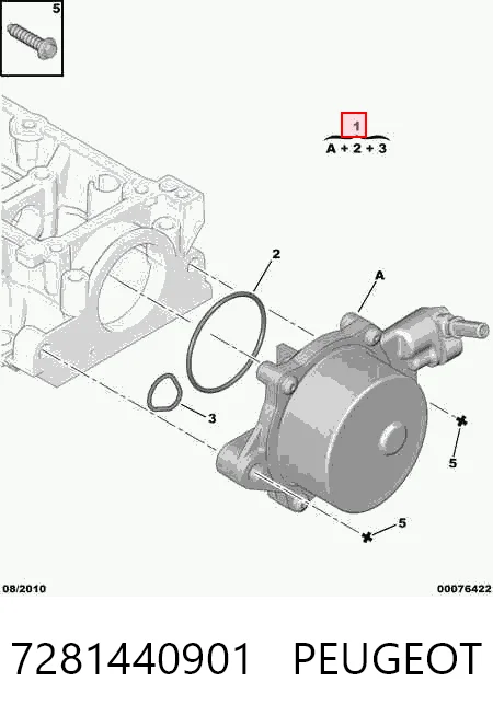 Bomba de vacío del sistema de frenado Mazda 2 I hatchback (DY) (2003 - 2007) precio, desde 31,94 EUR