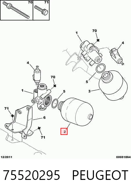 75520295 Peugeot/Citroen
