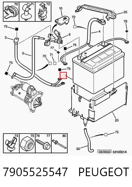 46820313 Fiat/Alfa/Lancia Batería Start-Stop