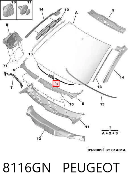 Cristal parabrisas Peugeot 206 hatchback (2A/C) (1998 - 2008) precio, desde 63,52 EUR