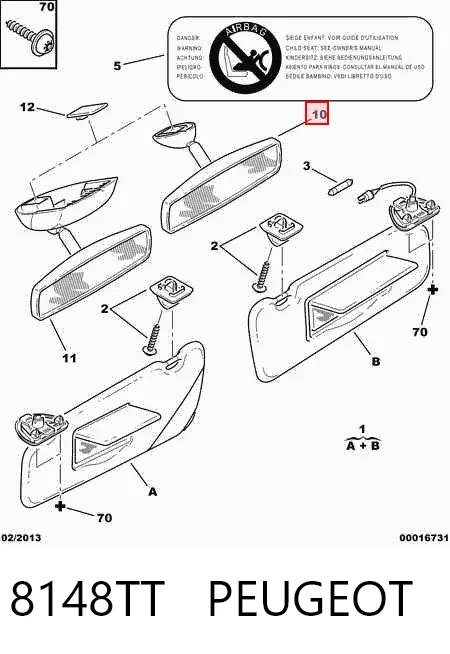 Comprar Retrovisor interior Citroen Xsara  N1 a bajo precio