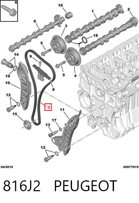 Cadena de distribución motor BMW 3 