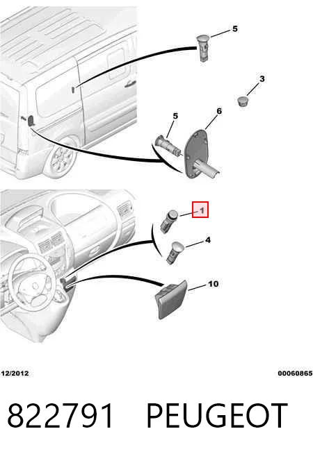 Comprar Encendedor de coche Citroen C8 EA, EB a bajo precio