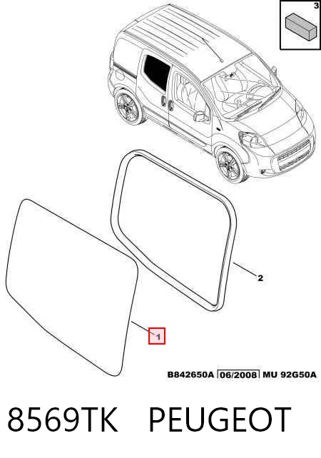 8569TK Peugeot/Citroen
