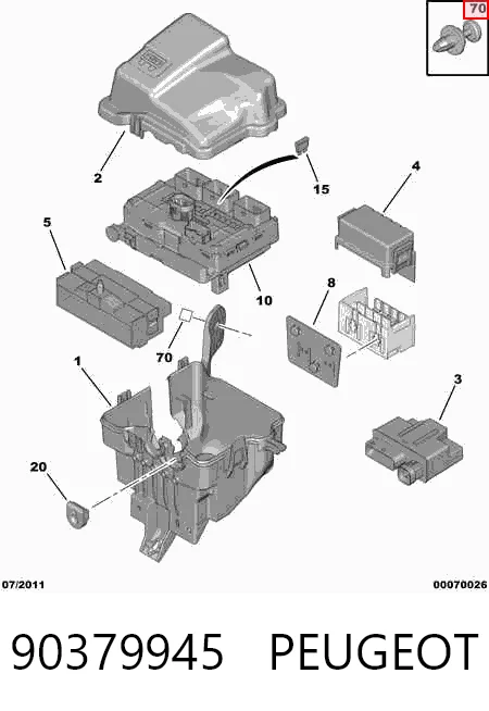 90379945 Peugeot/Citroen