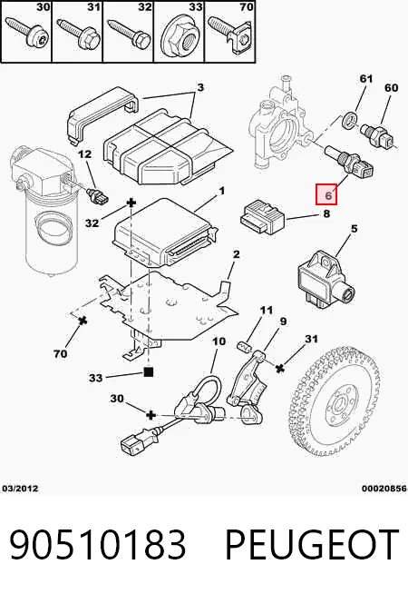 Comprar Sensor de temperatura del líquido refrigerante Citroen ZX  N2 a bajo precio