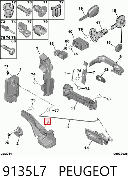 9135L7 Peugeot/Citroen