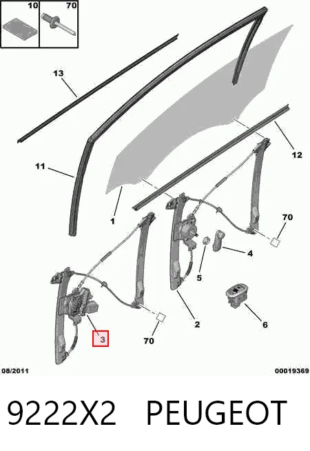 Comprar Mecanismo de elevalunas delantero derecha Citroen C2  JM