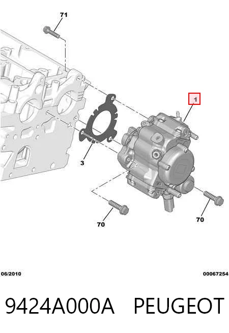 Bomba de alta presión de combustible Bosch 0460494313 precio, desde 123,42 EUR