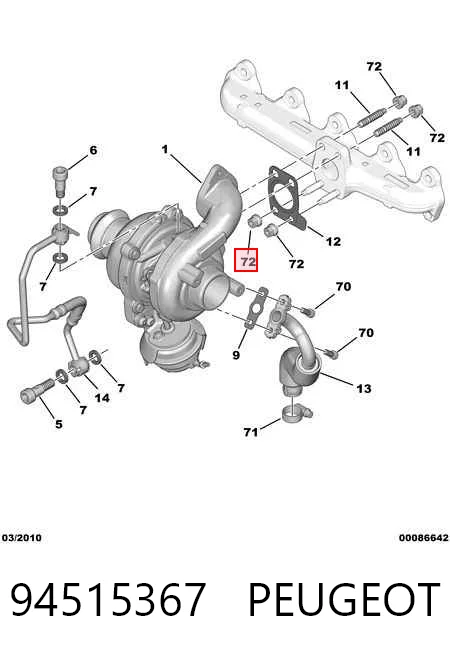 94515367 Peugeot/Citroen