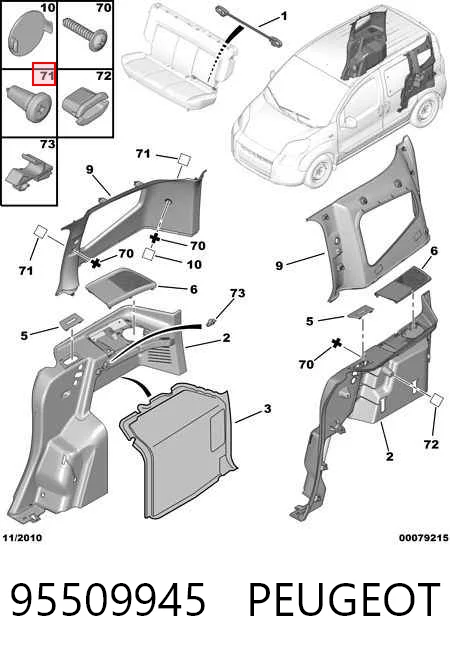 95509945 Peugeot/Citroen
