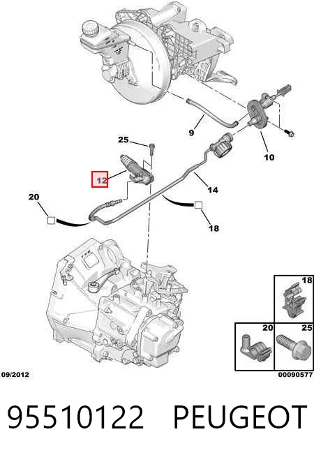 Bomba auxiliar de embrague Fiat Fiorino  desde 32,64 €