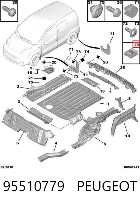 95510779 Peugeot/Citroen