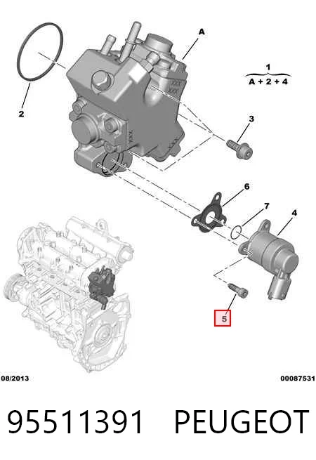95511391 Peugeot/Citroen
