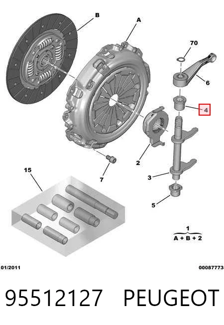 Precio del repuesto Casquillo palanca selector Stilo hatchback