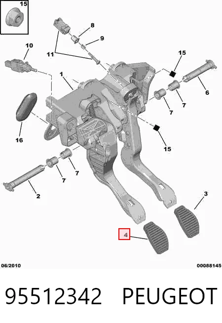 95512342 Peugeot/Citroen