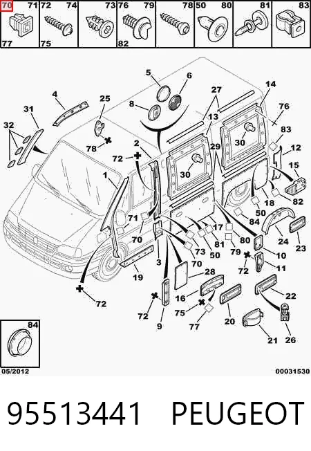 95513441 Peugeot/Citroen