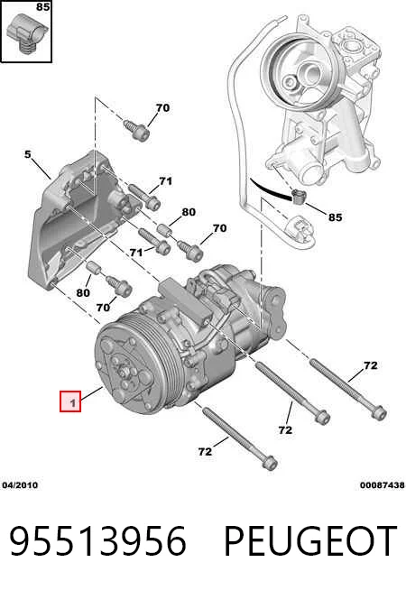 Compresores de aire acondicionado Fiat Qubo  (225)