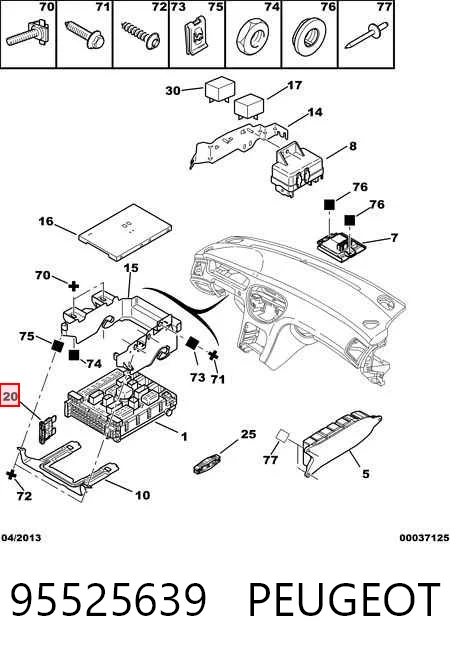 95525639 Peugeot/Citroen