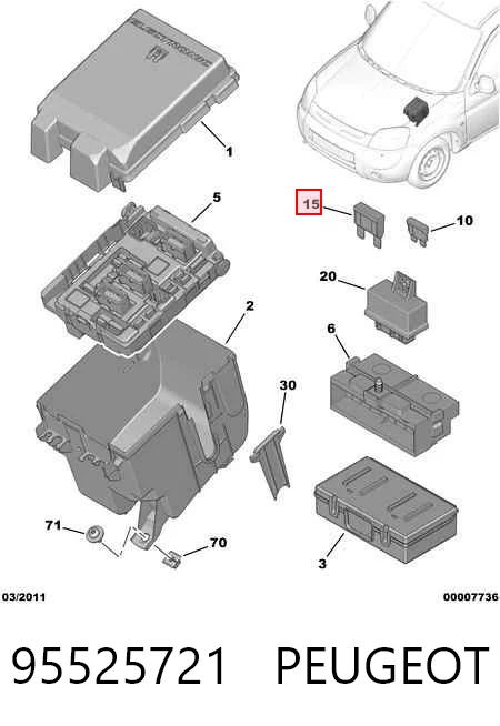 95525721 Peugeot/Citroen