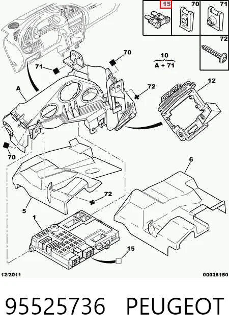 95525736 Peugeot/Citroen