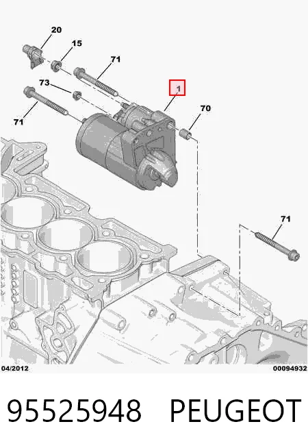 95525948 Peugeot/Citroen