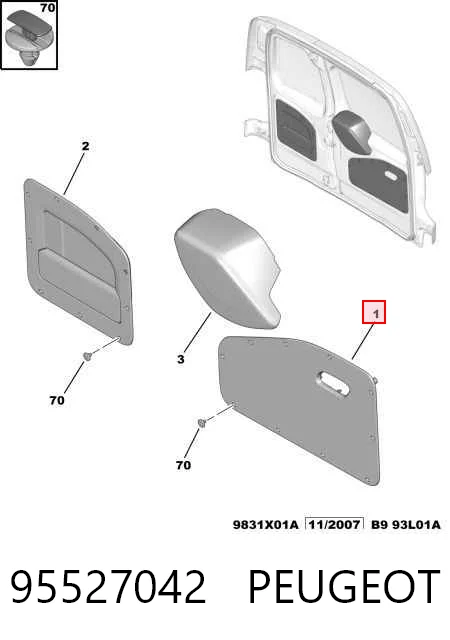 95527042 Peugeot/Citroen