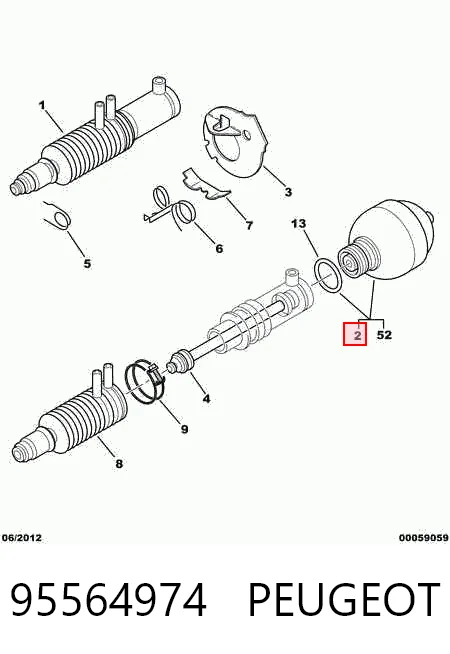 95564974 Peugeot/Citroen