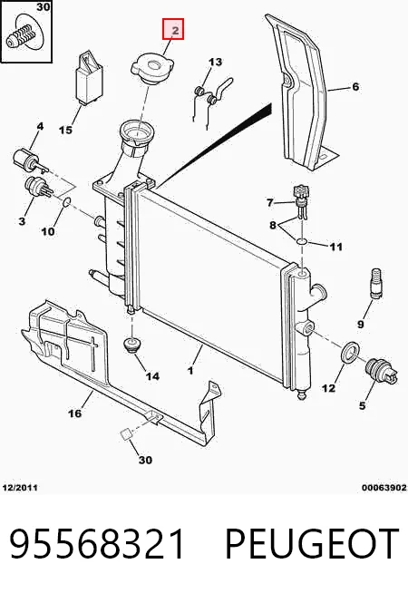 Comprar Tapón del radiador AX  ZA